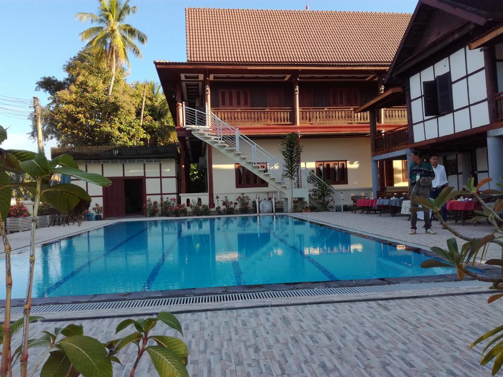 Kongmany Colonial House Hotel Muang Không Exterior foto